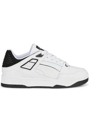 PUMA Schoenen, Heren, Wit, 46 EU, Leer, Slipstream Basketbalschoenen