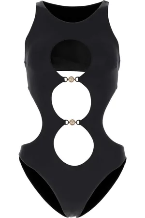 VERSACE Badkleding, Dames, Zwart, M, Badpak