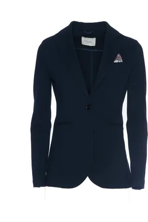 Circolo Jassen, Dames, Blauw, L, Katoen, Navy Jack Klassieke Stijl