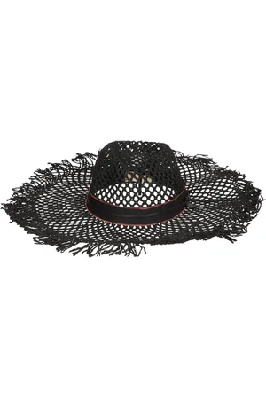 Catarzi Accessoires, Dames, Zwart, 58 CM, Stijlvolle Hoed Accessoires