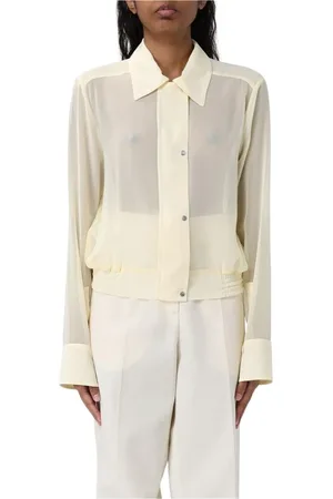 Pinko Blouses & Shirts, Dames, , XS, Stijlvolle Zijden Blouse met Kraag