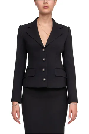 Dolce & Gabbana Jassen, Dames, Zwart, 2Xs, Zwarte Damesjas N0000