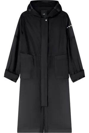 add Jassen, Dames, Zwart, S, Nylon, Lichte Gekreukelde Hooded Parka