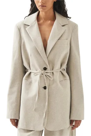 ALOHAS Jassen, Dames, , L, Katoen, Zeer Crème Blazer