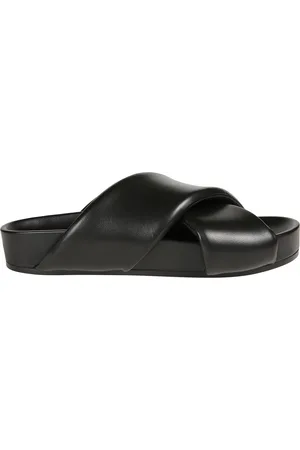 Jil Sander Schoenen, Heren, Zwart, 41 EU, Comfortabele Sandalen voor Dagelijks Gebruik