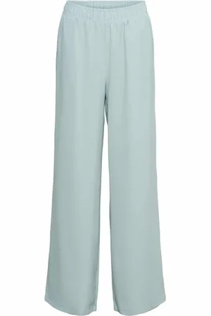 &Co Woman Broeken, Dames, Groen, L, Polyester, Nelly NT-Pastel Turquoise