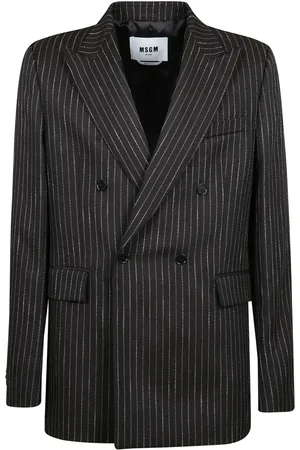 Msgm Jassen, Heren, Bruin, M, Wol, Stijlvolle Jas voor Mannen