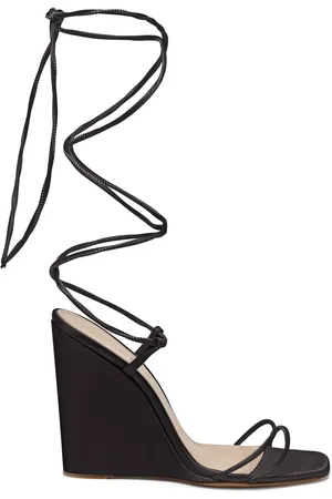 MVP Wardrobe Schoenen, Dames, Zwart, 36 EU, Satijn, LA Croisette Wedge