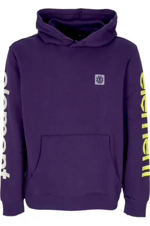 Element Sweatshirts & Hoodies, Heren, Paars, M, Katoen, Verstelbare Hoodie Joint 2.0 Grape