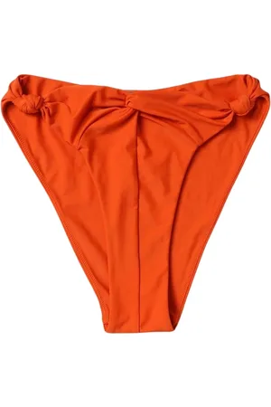 Andrea Iyamah Badkleding, Dames, Rood, M, Nylon, Rode High Leg Swim Bottoms