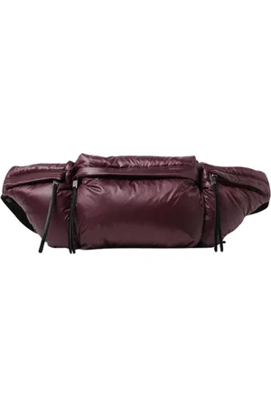Jil Sander Tassen, Dames, Paars, ONE Size, Nylon, Roze Gewatteerde Heuptas
