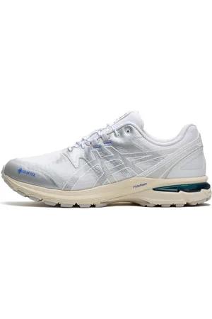 Asics Schoenen, Heren, Grijs, 44 EU, Gel-Terrain GTX Wit Zilver