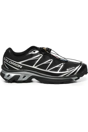 Salomon Sport, Heren, Zwart, 43 1/2 EU, Zwarte Sneakers met Gore-Tex® Bovenwerk