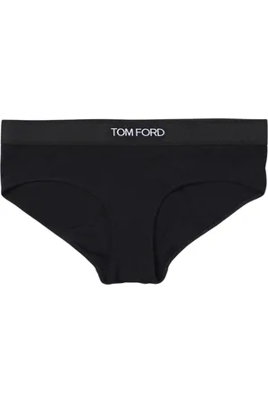 Tom Ford Ondergoed, Dames, Zwart, S, Katoen, Elegante Zwarte Hipster Ondergoed
