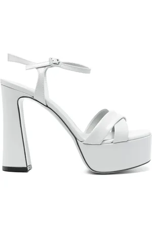 ROBERTO FESTA Schoenen, Dames, Wit, 36 EU, Witte Sandalen voor een stijlvolle look