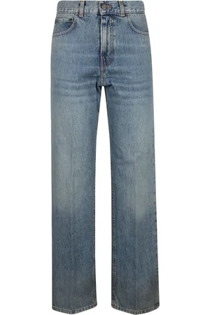 haikure Jeans, Dames, Blauw, W26, Katoen, Blauwe Olie Straight Jeans