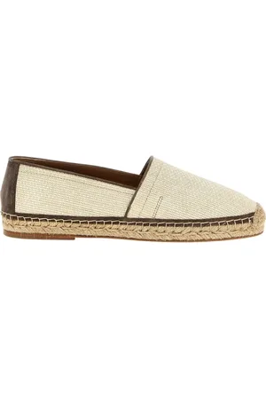 Brunello Cucinelli Schoenen, Heren, , 40 EU, Jute, Espadrilles met Jute Zool