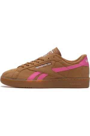 Reebok Schoenen, Heren, Bruin, 40 1/2 EU, Club C Grounds Sneakers
