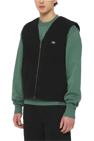 Dickies Jassen, Heren, Zwart, S, Canvas Zomer Vest