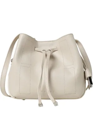 Hogan Tassen, Dames, , ONE Size, Leer, Zwarte leren crossbody tas