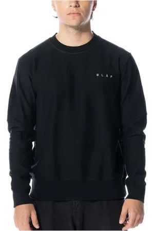 OLAF HUSSEIN Sweatshirts & Hoodies, Heren, Zwart, M, Sweatshirts