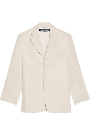 Jacquemus Jassen, Dames, , S, Linnen, Linnen Blazer