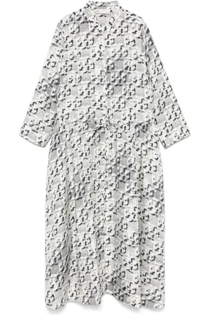 Tory Burch Kleedjes, Dames, Veelkleurig, S, Elegante Zijden Jurk