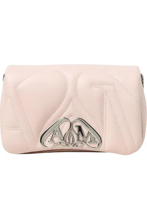 Alexander McQueen Tassen, Dames, , ONE Size, Leer, Gewatteerde Mini Schoudertas