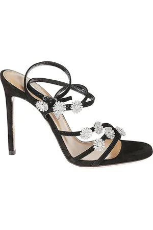 Aquazzura Schoenen, Dames, Zwart, 37 EU, Starry Night Sandal