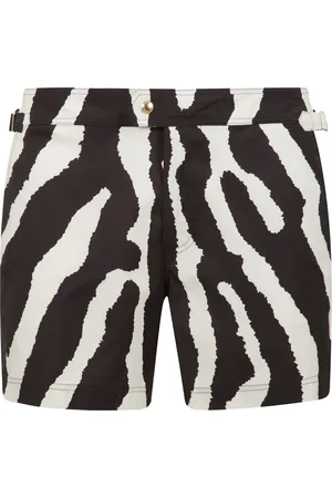 Tom Ford Badkleding, Heren, Veelkleurig, XL, Strandkleding met print, badpakstijl
