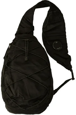 C.P. Company Tassen, Heren, Zwart, ONE Size, Nylon, Nylon Crossbody Tas Zwart