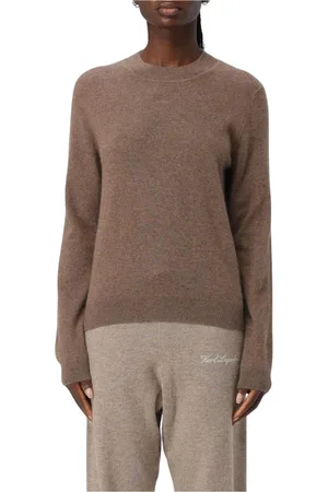 Karl Lagerfeld Truien, Dames, , S, Kasjmier, Kasjmier Ronde Hals Trui