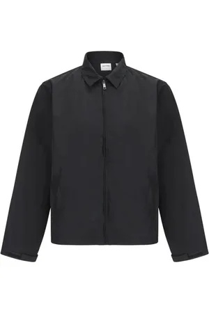 Daily paper Jassen, Heren, Zwart, L, Nylon, Monochrome Track Jacket met Verstelbare Zoom