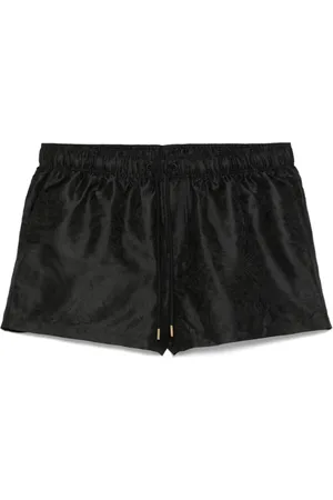 VERSACE Badkleding, Heren, Zwart, XL, Zwarte Zee Kleding