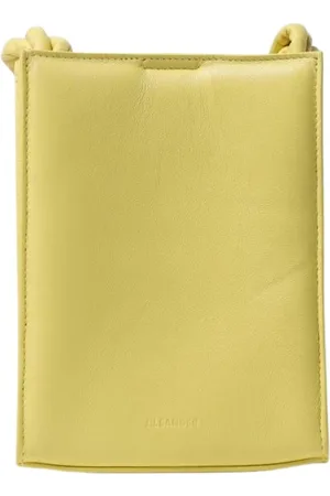 Jil Sander Tassen, Dames, Geel, ONE Size, Gele Kleine Schoudertas