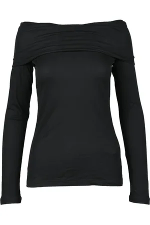 Dondup Tops, Dames, Zwart, S, Tshirt