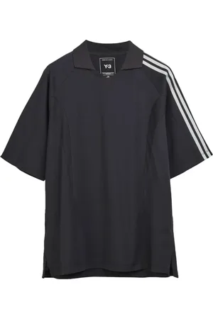 adidas Tops, Heren, Zwart, M, Katoen, Cut Line SS Tee Zwart