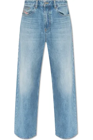 Diesel Jeans, Dames, Blauw, W26 L30, Katoen, Jeans 