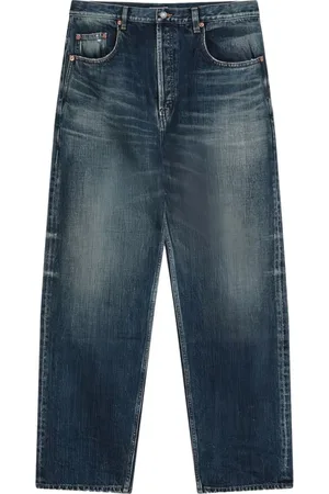 Saint Laurent Jeans, Heren, Blauw, W30, Blauwe Jeans met Klassieke Zakken