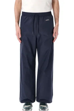 Asics Broeken, Heren, Blauw, XL, Donkerblauwe Haze Track Pant