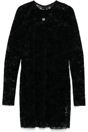 Givenchy Kleedjes, Dames, Zwart, M, Zwarte Elegante Jurken