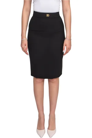 Dolce & Gabbana Rokken, Dames, Zwart, M, Zwarte Dames Rok N0000