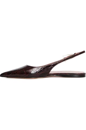 PARIS TEXAS Schoenen, Dames, Zwart, 38 EU, Rood Zwart Ballerina Flats