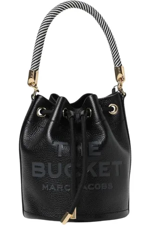 Marc Jacobs Tassen, Dames, Zwart, ONE Size, Stijlvolle Bucket Bag met Trekkoordsluiting