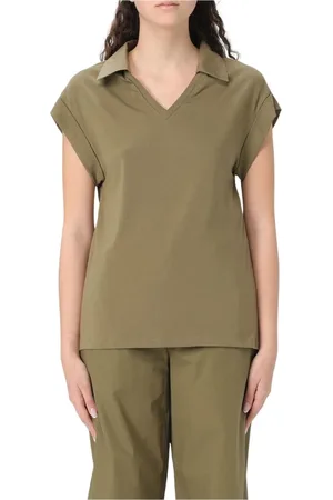 Liu Jo Tops, Dames, Groen, XS, Groene Casual T-shirt voor vrouwen
