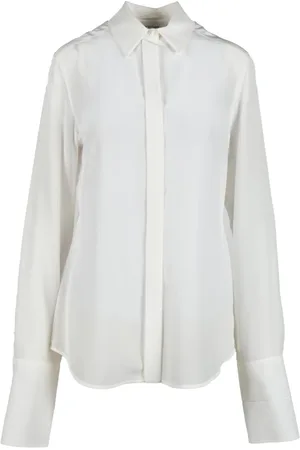 Sportmax Blouses & Shirts, Dames, Wit, S, Zijden Blouse