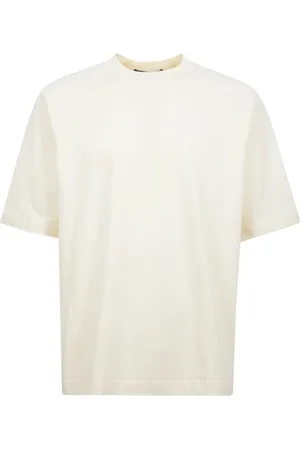 Jacquemus Tops, Heren, , L, Katoen, Katoenen Crewneck T-shirt met Logo Print