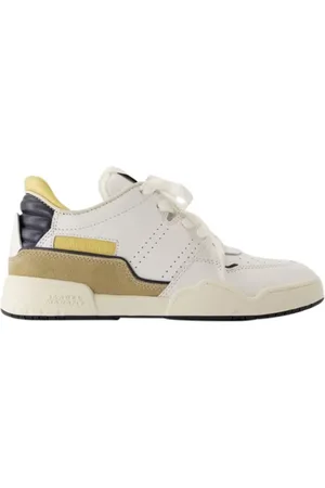 Isabel Marant Schoenen, Dames, Wit, 39 EU, Leer, Leather sneakers