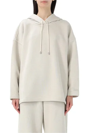 Max Mara Sweatshirts & Hoodies, Dames, , S, Elegante Gebreide Hoodie