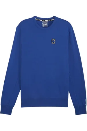 PUMA Sweatshirts & Hoodies, Heren, Blauw, XL, Cobalt Glaze Crewneck Sweatshirt